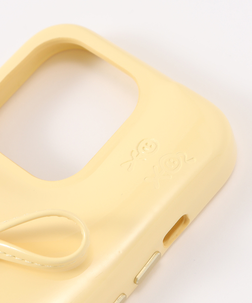 Urban Sophistication】Delicate Bow ：iPhoneケース 15 Pro