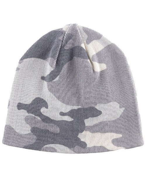 SUPPLIER Camouflage Beanieサプライヤービーニー A'GEM/9 × .kom 『SUPPLIER/サプライヤー』 Camouflage Cross Leather