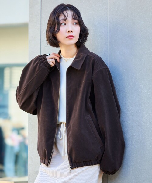 FREAKS STORE ショートブルゾン FREAK'S STORE（フリークスストア） ブルゾン SMALL ブラック メンズ