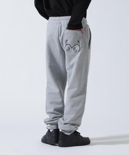 maxsix(マックスシックス)の「maxsix(マックスシックス)ONI HEART SWEAT PANTS(スウェットパンツ・メンズ・ブラック/グレー・3/2/1/4)」の18枚目の写真