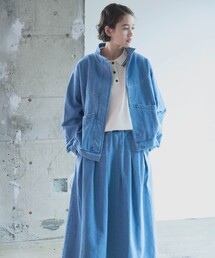 ONIGIRI（オニギリ）の「デニムブルゾン / セットアップ対応（デニムジャケット）」