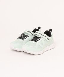MoonStar（ムーンスター）の「LUVRUSH. by SUPERSTAR ラブラッシュ バイ スーパースター グリッターWS キッズスニーカー【軽量】子供靴 パワーバネ 運動会 通学 LV 1256WS (白底)（スニーカー）」