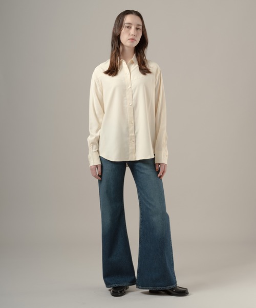 Levi's（リーバイス）の「Levi's/リーバイス BLUETAB(TM) CARVE リラックスジーンズ ミディアムインディゴ MADE IN JAPAN（デニムパンツ・レディース・インディゴブルー・23inch/24inch/25inch/26inch/27inch/28inch）」の8枚目の写真