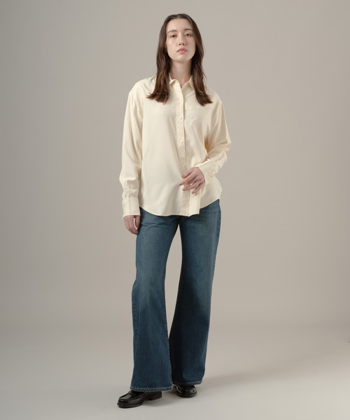 Levi's（リーバイス）の「Levi's/リーバイス BLUETAB(TM) CARVE リラックスジーンズ ミディアムインディゴ MADE IN JAPAN（デニムパンツ・レディース・インディゴブルー・23inch/24inch/25inch/26inch/27inch/28inch）」の10枚目の写真