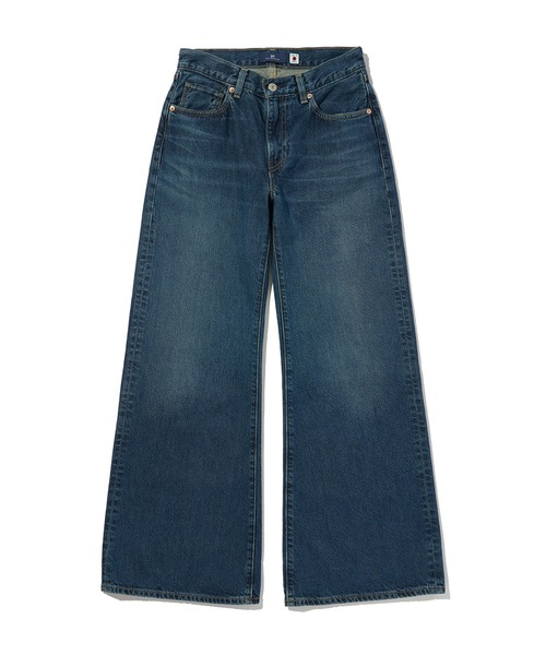Levi's（リーバイス）の「Levi's/リーバイス BLUETAB(TM) CARVE リラックスジーンズ ミディアムインディゴ MADE IN JAPAN（デニムパンツ・レディース・インディゴブルー・23inch/24inch/25inch/26inch/27inch/28inch）」の11枚目の写真