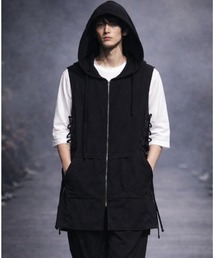 Sakka（サッカ）の「GGD国産　脇スピンドルパーカーロングベスト（ベスト）」