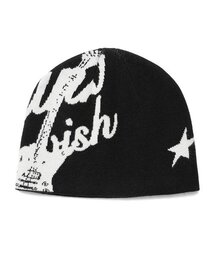 Cavish（カビシ）の「JACQUARD GUITAR BEANIE BLACK(CV2DSUAB23A)（ニットキャップ/ビーニー）」
