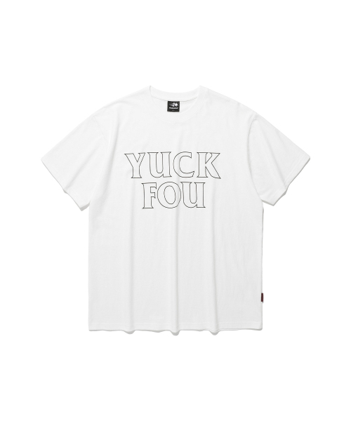 NICE GHOST CLUB(ナイスゴーストクラブ)の「YUCK FOU TEE_WHITE(NG2EMUT531A)(Tシャツ/カットソー・レディース・その他・S/M)」の1枚目の写真