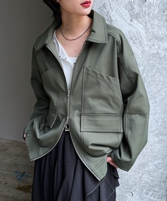 実物 新品 オランダ軍 NATO フィールドジャケット OD（ミリタリー 
