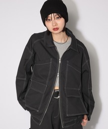 PAGEBOY | ハイショクステッチカバーオール(ブルゾン)