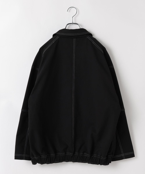 PAGEBOY(ページボーイ)の「ハイショクステッチカバーオール(ブルゾン・レディース・グリーン/ブラック・FREE)」の14枚目の写真