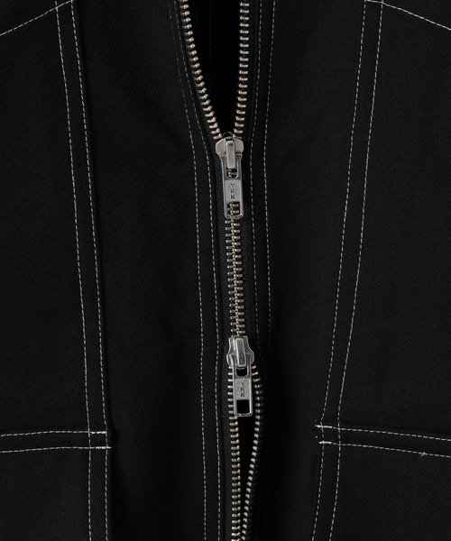 PAGEBOY(ページボーイ)の「ハイショクステッチカバーオール(ブルゾン・レディース・グリーン/ブラック・FREE)」の20枚目の写真