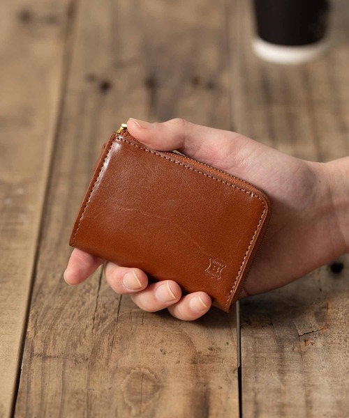 【BELLIES YORK/ベリーズヨーク】牛革 イタリアンレザーマルチコンパクトケース 財布 小銭入れ リアルレザー 本革