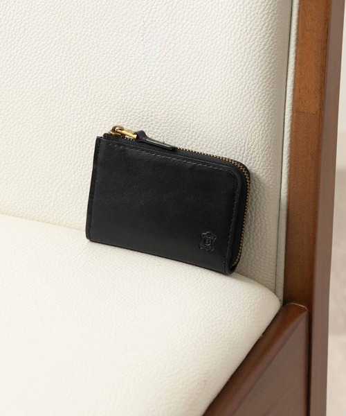 【BELLIES YORK/ベリーズヨーク】牛革 イタリアンレザーマルチコンパクトケース 財布 小銭入れ リアルレザー 本革