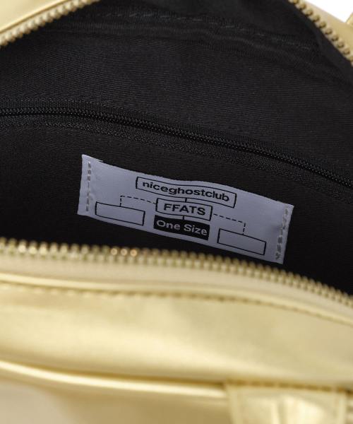 NICE GHOST CLUB（ナイスゴーストクラブ）の「FFATS BOWL BAG_GOLD(NG2EMUAB48A)（トートバッグ・レディース・ゴールド・FREE）」の5枚目の写真