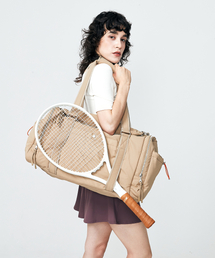 VLOT（ブロット）の「35Lドリップダブルバッグ[ベージュ]（ボストンバッグ）」