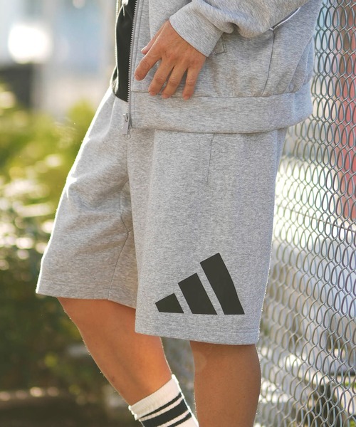 adidas(アディダス)の「adidas/アディダス メンズ ハーフパンツ M ESS BL ウーブンショーツ KRG05(その他パンツ・メンズ・ブラック/グレー・3XL/2XL/XL/L/M)」の3枚目の写真