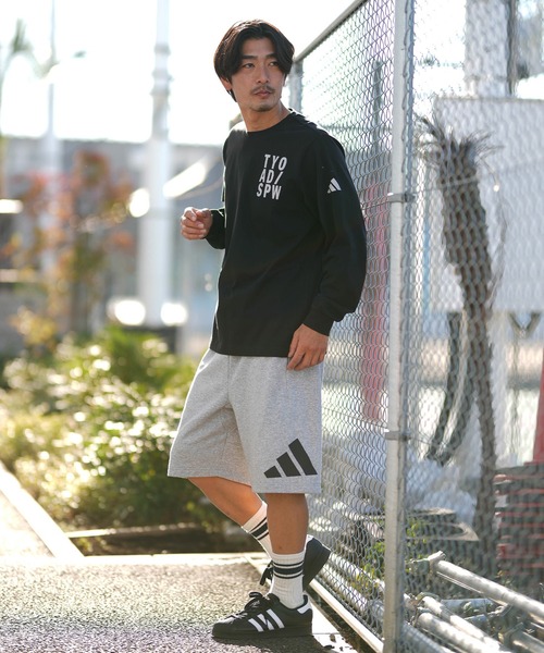 adidas(アディダス)の「adidas/アディダス メンズ ハーフパンツ M ESS BL ウーブンショーツ KRG05(その他パンツ・メンズ・ブラック/グレー・3XL/2XL/XL/L/M)」の5枚目の写真