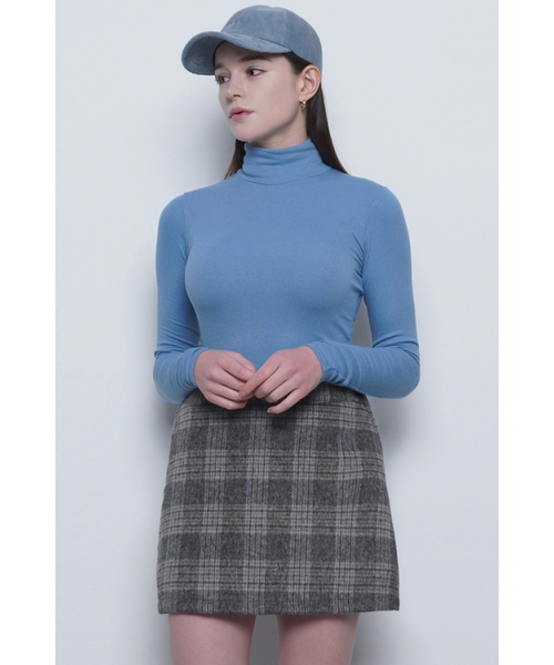 THE-ABON（エイボン）の「W25 fleece pola tee blue（Tシャツ/カットソー・レディース・ブルー・FREE）」の6枚目の写真