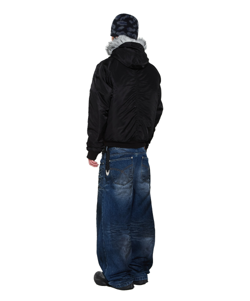AAKAM(アーカム)の「Chain Graphic Denim Pants (Blue)(デニムパンツ・レディース・その他・1/2)」の10枚目の写真
