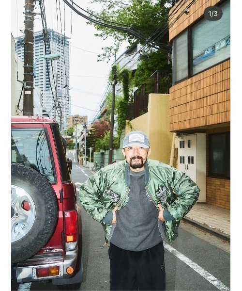fridge（フリッジ）の「【Woofie】ウーフィー MA-1（MA-1・メンズ・ブラック/オリーブ・MEDIUM/SMALL/X-LARGE/LARGE）」の6枚目の写真