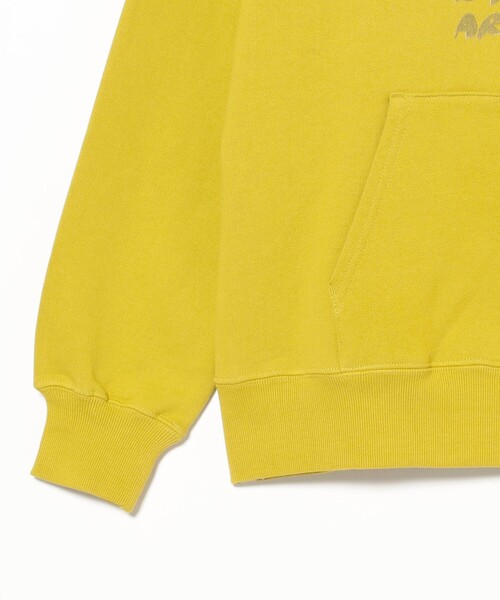 BEAMS T(ビームスティー)の「Mayumi Yamase / Hoodie(パーカー・メンズ・イエロー・X-SMALL/SMALL/X-LARGE)」の5枚目の写真