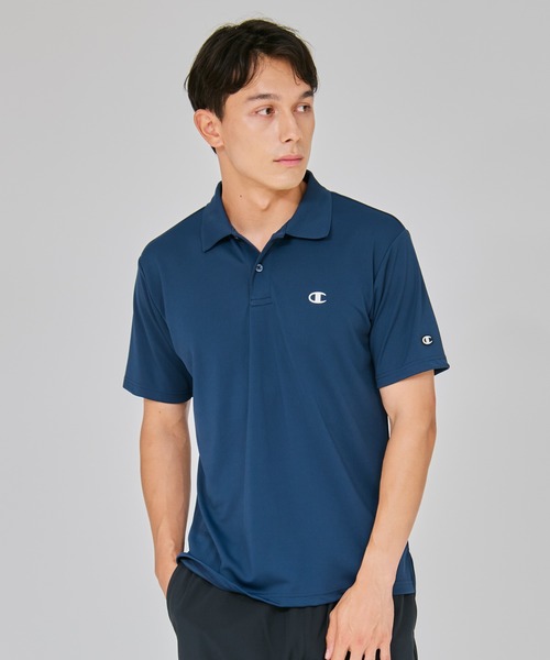 Champion（チャンピオン）の「【Champion/チャンピオン】メンズ スポーツ ポロシャツ（ポロシャツ・メンズ・その他35/グレー系その他4/ブラック/ダークネイビー/ホワイト・X-LARGE/LARGE/MEDIUM）」の4枚目の写真