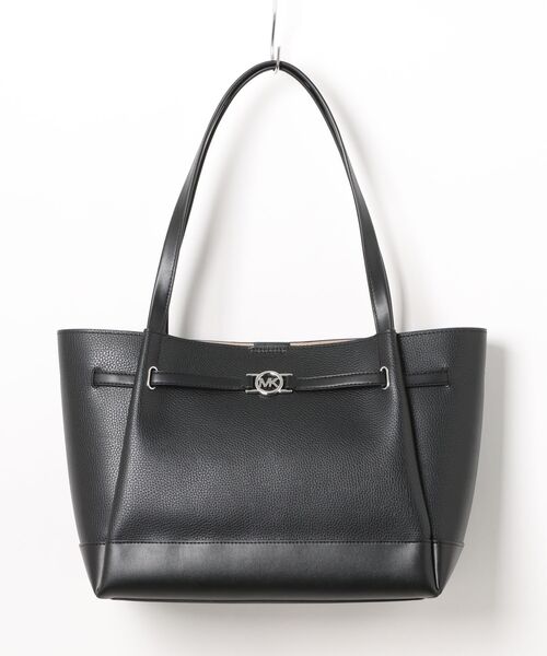 MICHAEL KORS(マイケルコース)の「REED LG BELTED TOTE トートバッグ(トートバッグ・レディース・ブラック・FREE)」の1枚目の写真