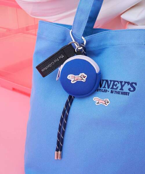 PENNEYS(ぺニーズ)の「【PENNEY'S】ロゴトートバッグ(トートバッグ・レディース・グリーン/ホワイト/オレンジ/サックスブルー・FREE)」の8枚目の写真