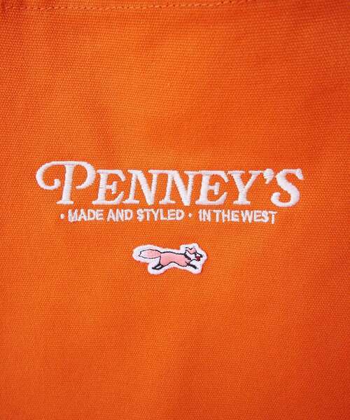 PENNEYS(ぺニーズ)の「【PENNEY'S】ロゴトートバッグ(トートバッグ・レディース・グリーン/ホワイト/オレンジ/サックスブルー・FREE)」の10枚目の写真