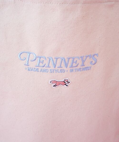 PENNEYS(ぺニーズ)の「【PENNEY'S】ロゴトートバッグ(トートバッグ・レディース・グリーン/ホワイト/オレンジ/サックスブルー・FREE)」の19枚目の写真