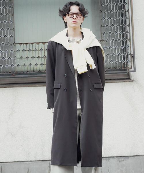 セール】ダブルブレストロングコート（その他アウター）｜SENSE OF