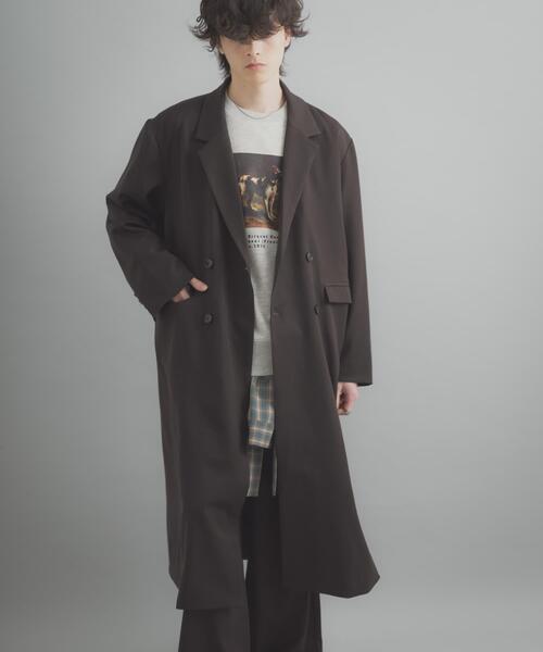 セール】ダブルブレストロングコート（その他アウター）｜SENSE OF
