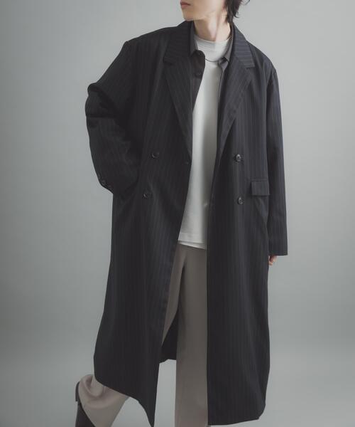 ダブルブレストロングコート（その他アウター）｜SENSE OF PLACE by