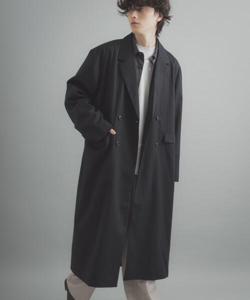 セール】ダブルブレストロングコート（その他アウター）｜SENSE OF
