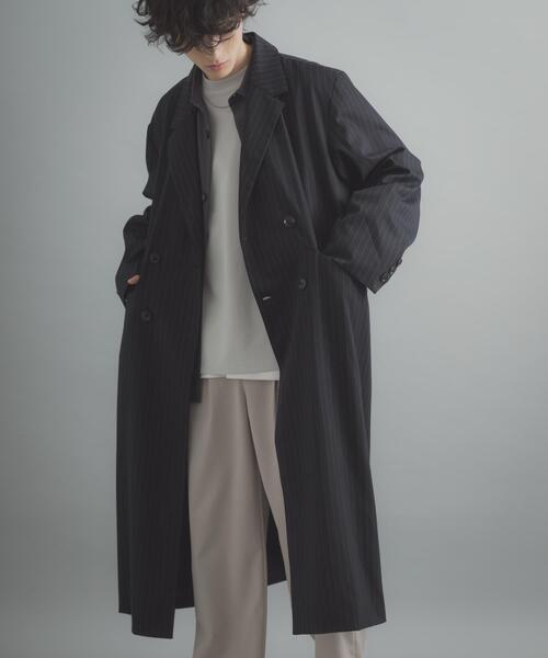 セール】ダブルブレストロングコート（その他アウター）｜SENSE OF