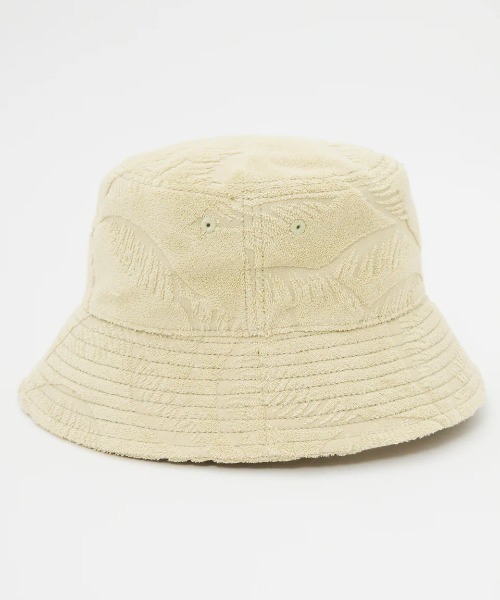 BILLABONG（ビラボン）の「【BILLABONG WOMENS/ビラボンウィメンズ】 JACQUARD BEACH BUCKET/ジャガード　パームツリー(ヤシの木)柄　バケハ(バケットハット)（ハット・レディース・グリーン系その他・FREE）」の6枚目の写真