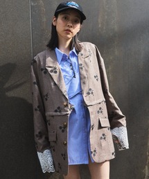 MIRROR STOKE（ミラーストーク）の「【ZOZO限定】MULTIWAY LAYERED JACKET/マルチウェイレイヤードジャケット（テーラードジャケット）」
