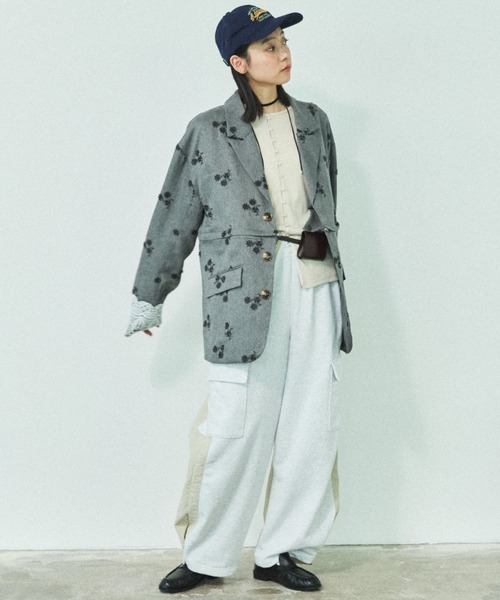 MIRROR STOKE(ミラーストーク)の「【ZOZO限定】MULTIWAY LAYERED JACKET/マルチウェイレイヤードジャケット(テーラードジャケット・レディース・ブラウン/ブラック・MEDIUM)」の19枚目の写真