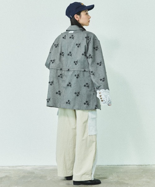 MIRROR STOKE(ミラーストーク)の「【ZOZO限定】MULTIWAY LAYERED JACKET/マルチウェイレイヤードジャケット(テーラードジャケット・レディース・ブラウン/ブラック・MEDIUM)」の21枚目の写真