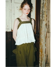 Cutwork Craftman Ballooned Tanktop