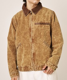 SETUP7（セットアップセブン）の「【HOUSTON】COTTON CANVAS FADE WORK JACKET コットンキャンバス フェード ワークジャケット ヴィンテージライク 51612（ブルゾン）」