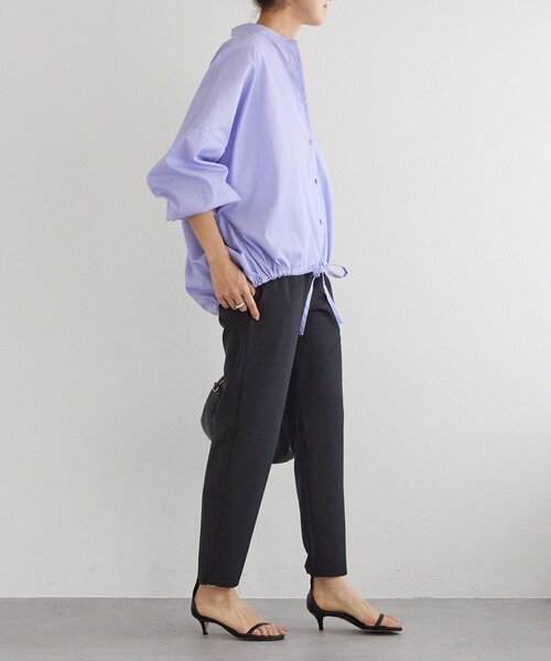 BEARDSLEY（ビアズリー）の「裾絞りオーバーブラウス（シャツ/ブラウス・レディース・グレー/ブルー・FREE）」の12枚目の写真