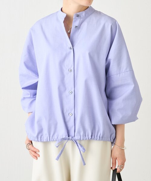 BEARDSLEY（ビアズリー）の「裾絞りオーバーブラウス（シャツ/ブラウス・レディース・グレー/ブルー・FREE）」の13枚目の写真