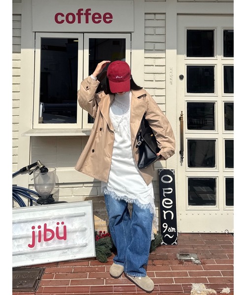 model：H157 着用サイズ：FREE