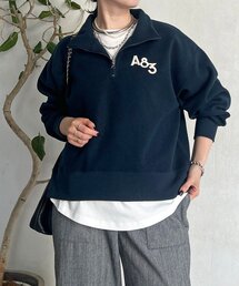 ジップフリースプルオーバー