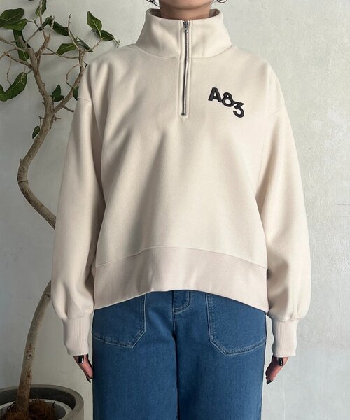 un dix cors(アンディコール)の「ジップフリースプルオーバー(Tシャツ/カットソー・レディース・ネイビー・FREE)」の15枚目の写真