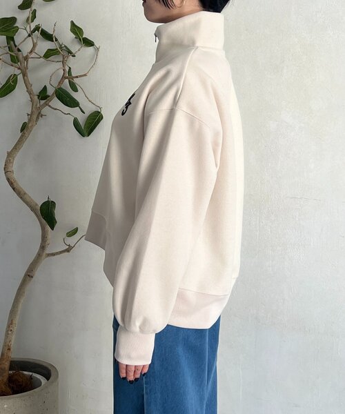 un dix cors(アンディコール)の「ジップフリースプルオーバー(Tシャツ/カットソー・レディース・ネイビー・FREE)」の16枚目の写真