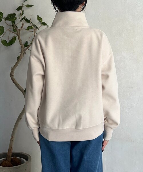 un dix cors(アンディコール)の「ジップフリースプルオーバー(Tシャツ/カットソー・レディース・ネイビー・FREE)」の17枚目の写真