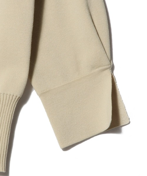 ESTNATION(エストネーション)の「ESTNATION / 襟付きニット(ニット/セーター・レディース・グレー/ブラック/ライトベージュ/ネイビー・FREE)」の15枚目の写真